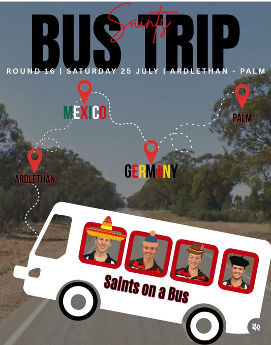 Saints Bus trip